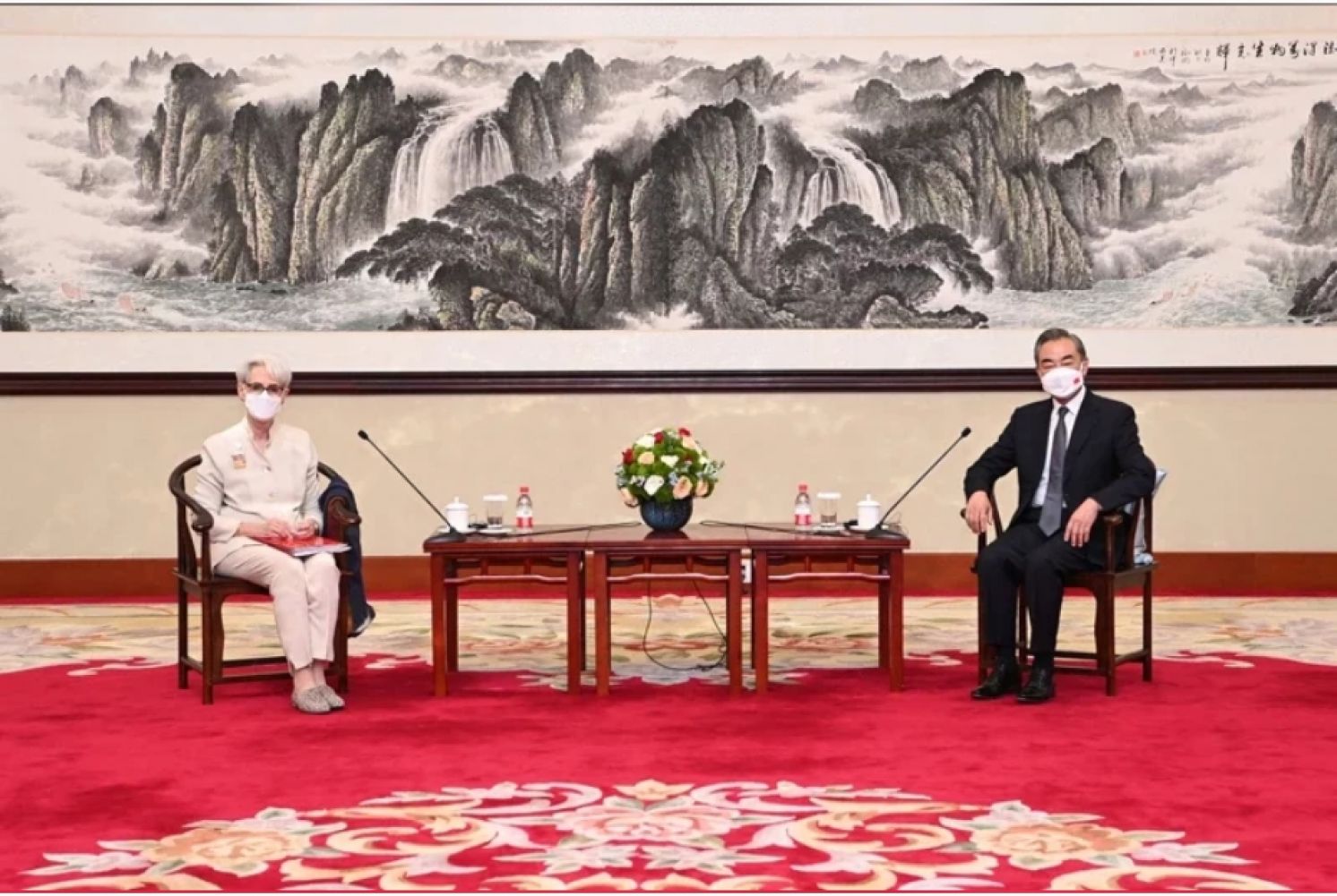 Wang-Sherman Meeting Sets Three-Point Bottom Line, Taiwan Most Significant