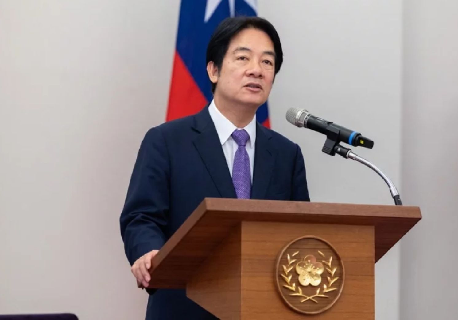 Lai Urges China to Respect Democratically Elected, Legitimate Government Entrusted by Taiwanese