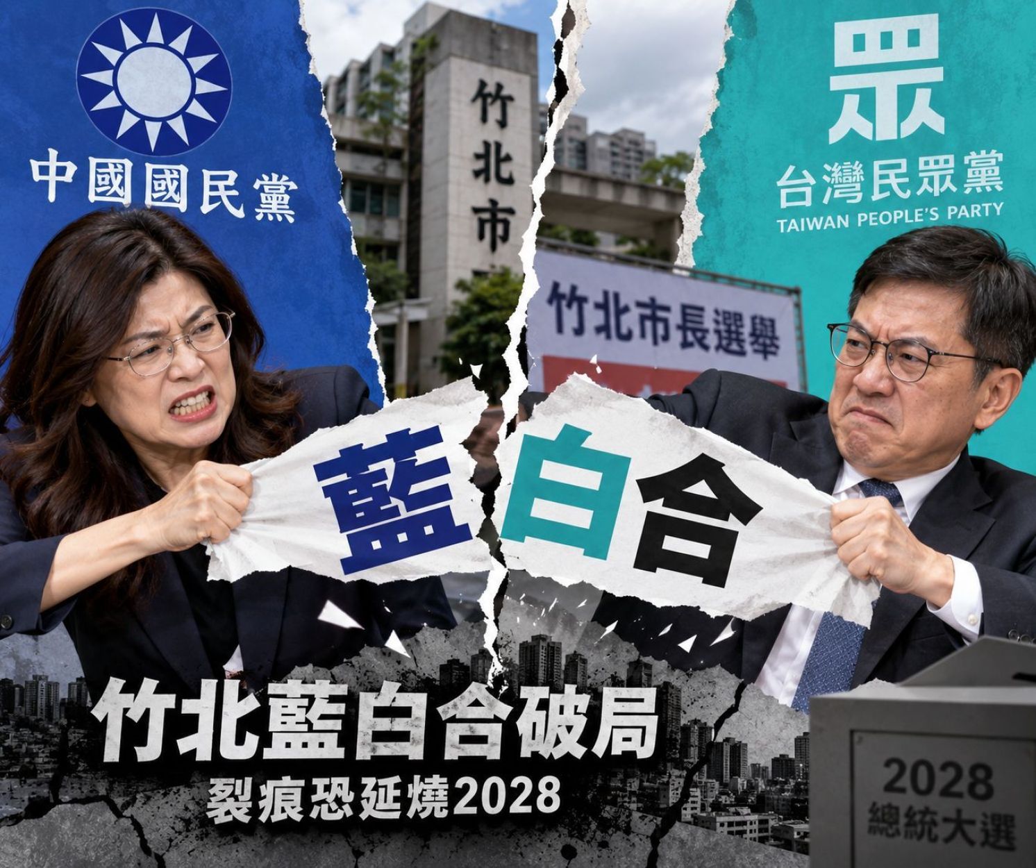 KMT-TPP Local Divisions May Trigger Domino Effect